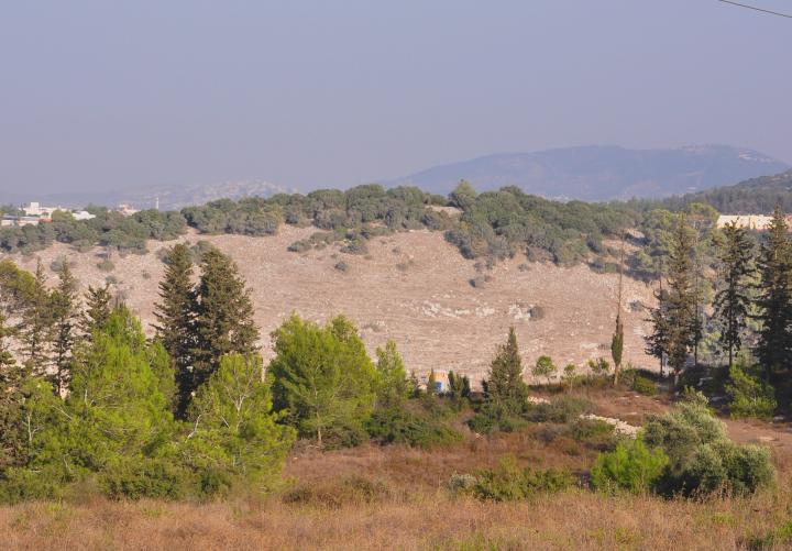 Horvat Gamum - seen from the west