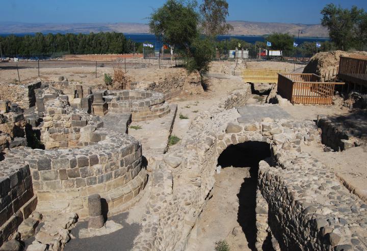 Tiberias - Roman south gate and bridge