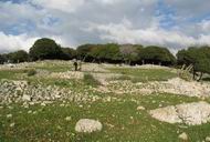 View of Khirbet Dubah from the south side.