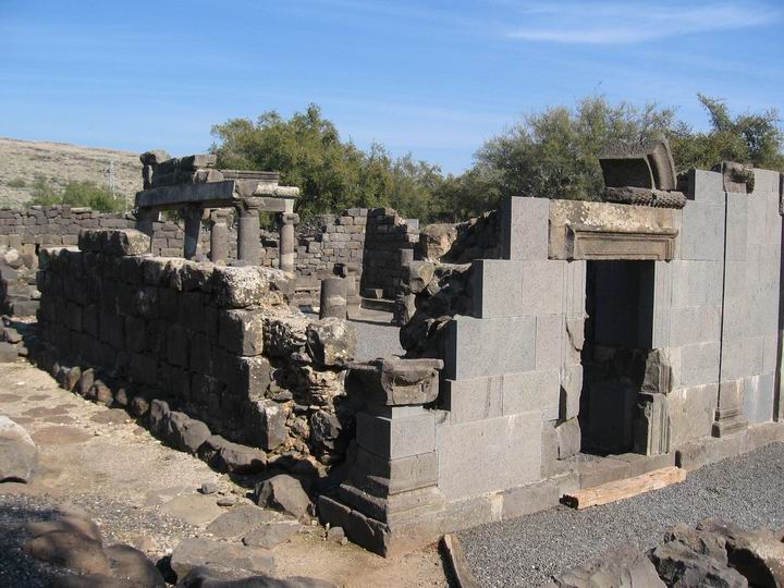 South-west side of the Synagogue.