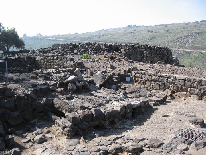 View of the ritual bath.