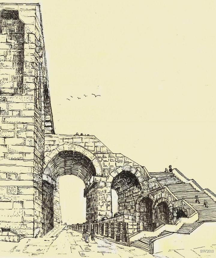 East Wall arch 