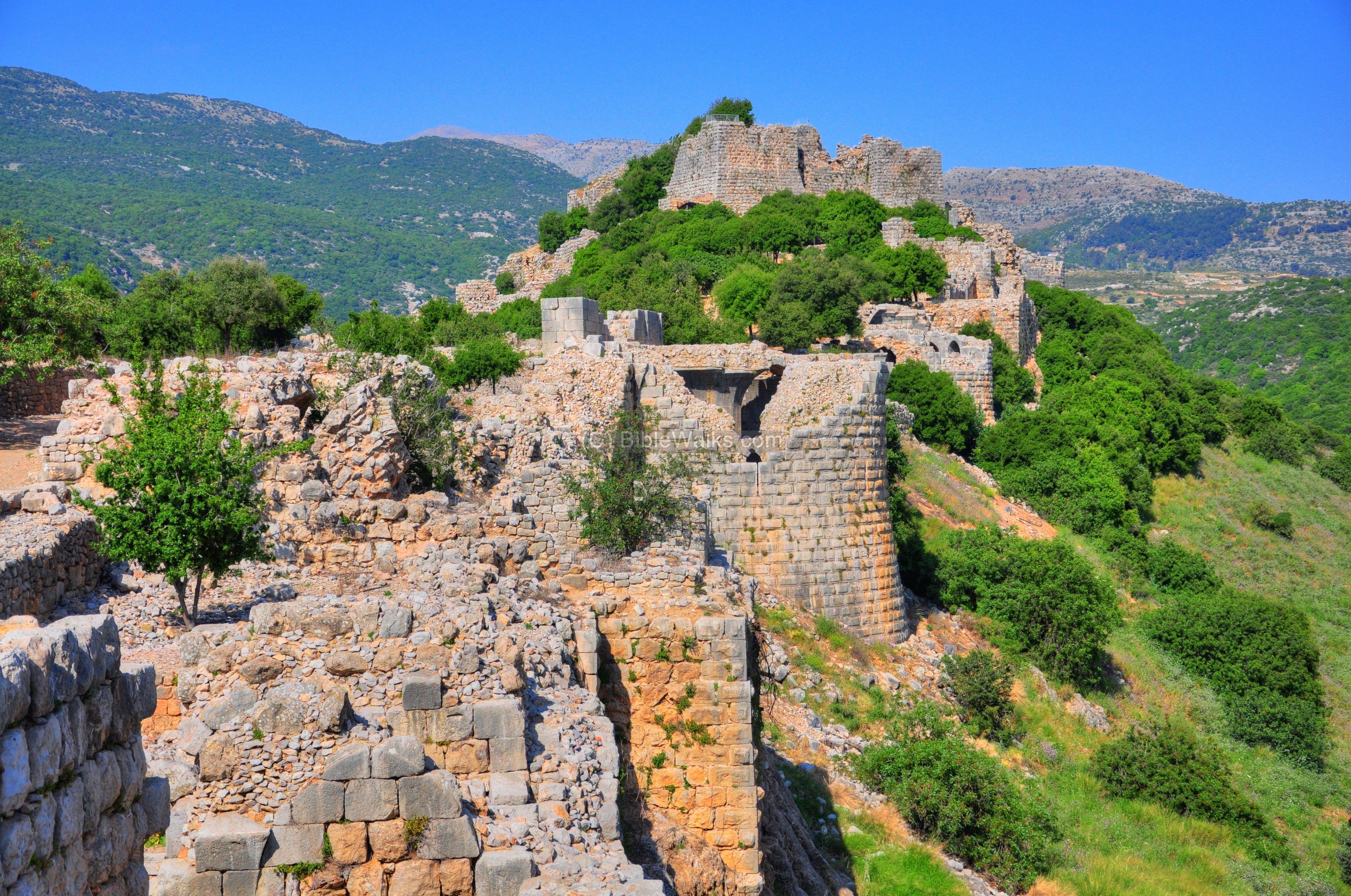 Zefat Fortress - BibleWalks 500+ sites