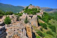 Nimrod fortress - view from the south-western tower