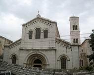 St Jozeph church as seen from the west side.