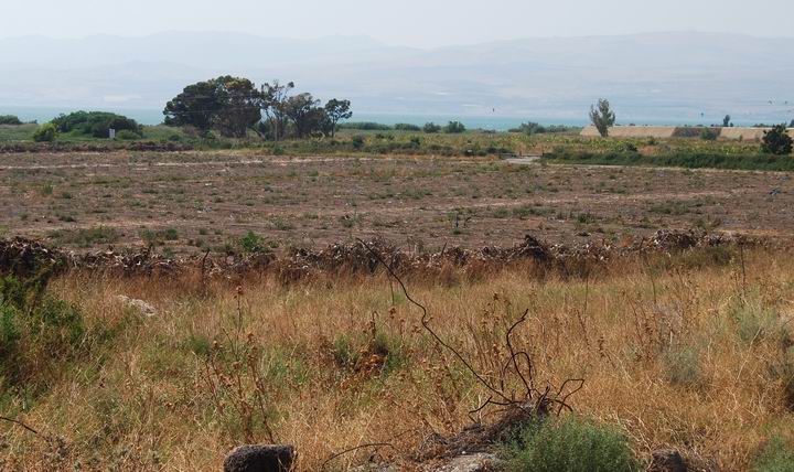 Sea of Galilee beach side, Kursi