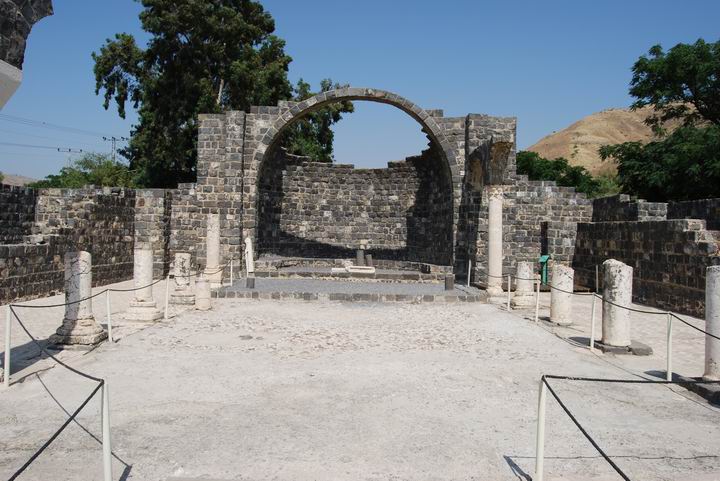 Church of Kursi; view from west.