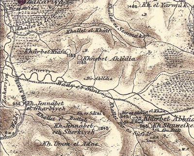 Valley Of Elah Map