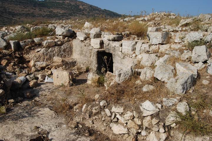 View of the mystery cave.