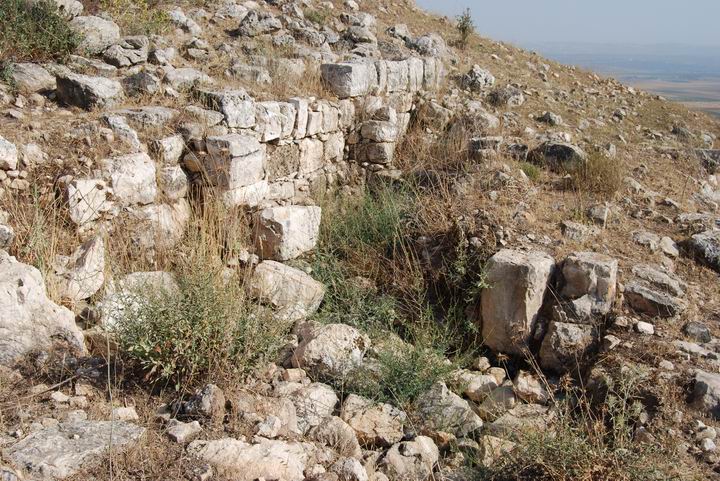 Ruins on the south side.