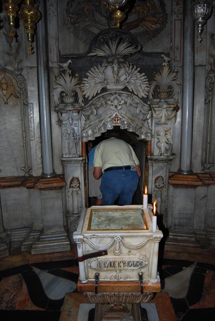 Chapel of the Angel inside the tomb of Jesus