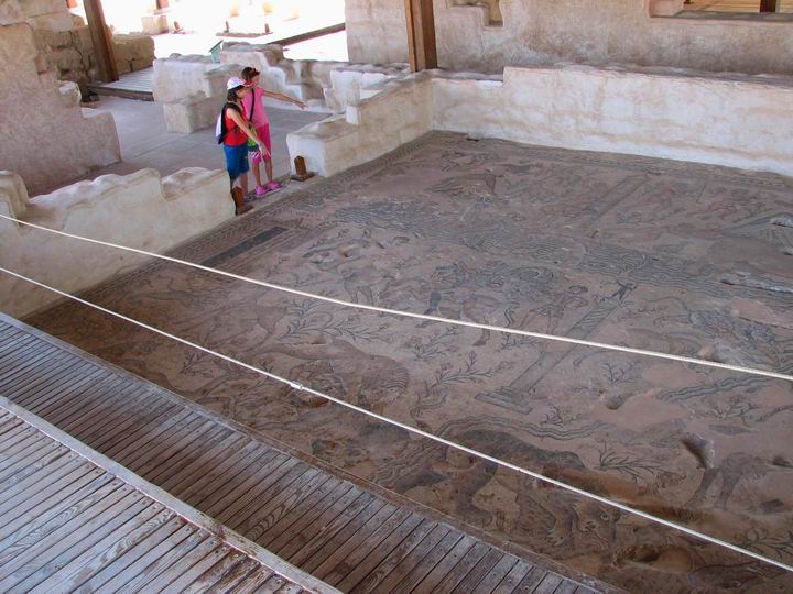 Sepphoris: The Nile house.