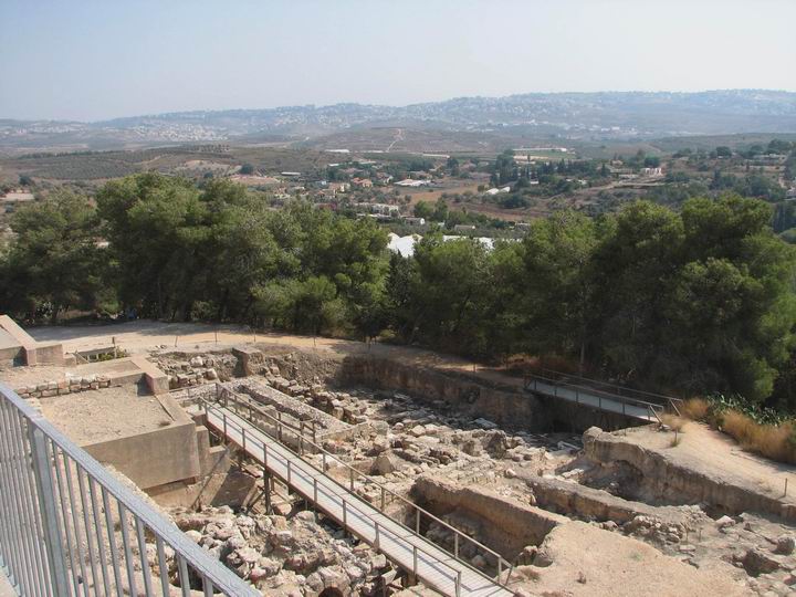 Sepphoris: South-east view from the fort.